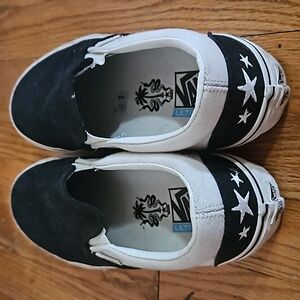 Vans Surf Supply x Slip-On Platform SF Sneaker Karina Black Womens Shoe Size 9.0